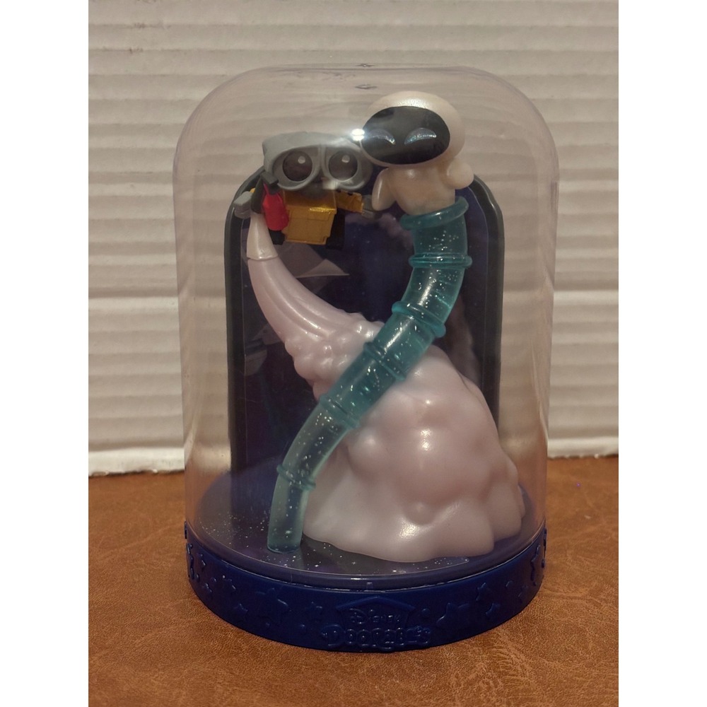 Disney Pixar Wall-E and Eve Space Dance Collectible Figure Dome Diorama